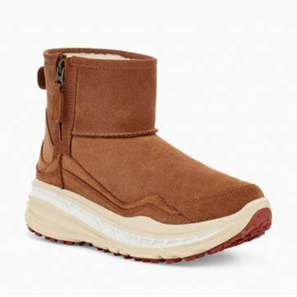 UGG MEN CA805 CLASSIC WEATHER CHESTNUT BOOTS - Picture 5 of 6